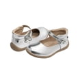 thumbnail image 3 of Zapato Mercedita Para Niña Con Broche Color Plateado 12-17 plateado 12.5, 3 of 10