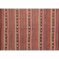 thumbnail image 1 of Ahgly Company Machine Washable Indoor Rectangle Contemporary Orange Salmon Pink Area Rugs, 5' x 8', 1 of 7