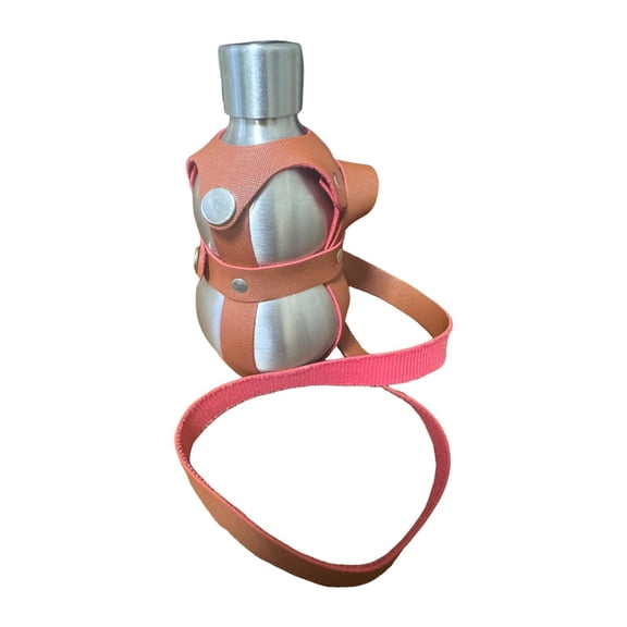 Wswqop Hip Flask Gourd Bottle Wine Jug 250ml 500ml for Outdoor Storing Drinks and Water