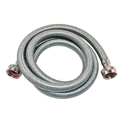 x 6 ft Dia Ultra Dynamic Products  3/8 in L Rubber  Washing Machine Hose 