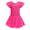 Hot Pink, variant on Oudiya Girls Ballet Leotards Ruffle Sleeve Shinny Dance Dress Outfits Toddler Ballerina Clothes for Kids 3-11Y
