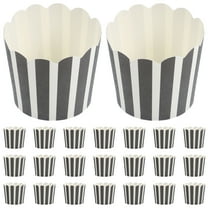 Mini Small Cake Cup 100 Pcs Baking Cups Cupcake Containers Pan Paper Coffee Shop The Wedding