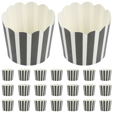 Mini Small Cake Cup 100 Pcs Baking Cups Cupcake Containers Pan Paper Coffee Shop The Wedding