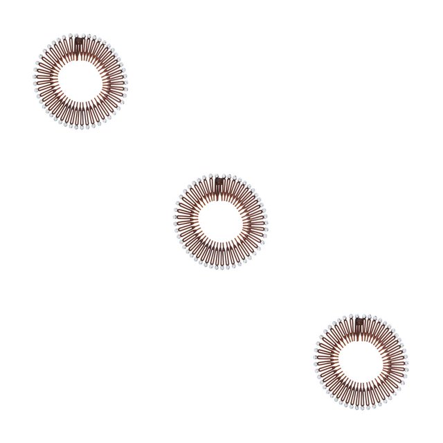 Seitruly Peine elástico entrelazado con circulares completos, peines flexibles, diadema, accesorios de peluquería, café Type2 NO2