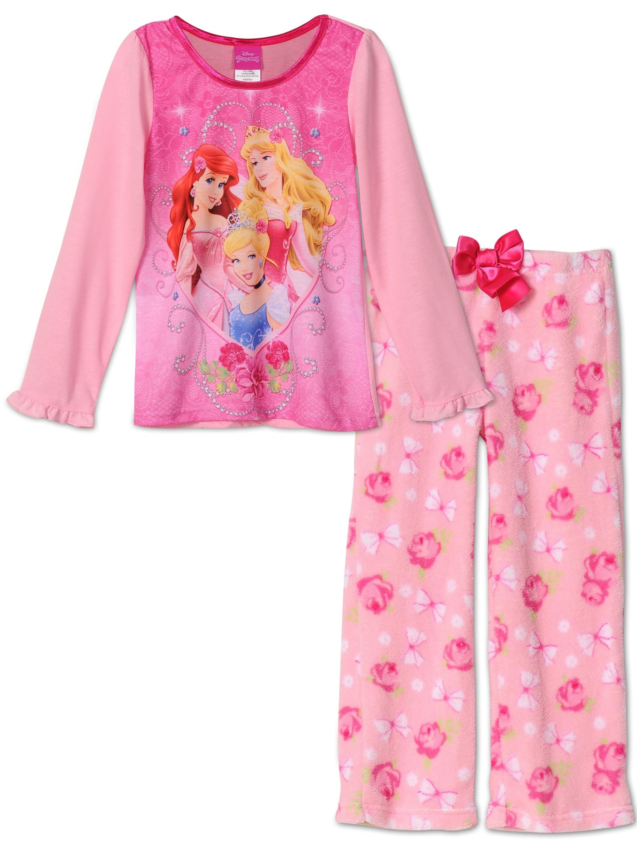 Disney Disney Girl's Pajama Three Princess Long Sleeve