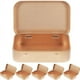 thumbnail image 1 of 6pcs Small Tin Box Empty Rectangle Tinplate Box Tinplate Containers Tin Box With Lid, 1 of 3