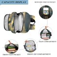 thumbnail image 3 of FORMRS Unisex School Backpack 17" Student Travel Bag with Laptop Compartment, Whale and Moon, 3 of 7