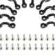 thumbnail image 4 of Kit de aparejos para cubierta de Kayak, tornillos de 20 piezas, hebillas en apariencia de C, cuerda elástica, cuerda elástica de 16,4 pies, Kit de, 4 of 4