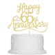 thumbnail image 3 of Cake Toppers Sleyberoy Glitter Happy 65 aniversario, 3 of 7