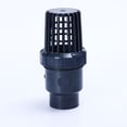 thumbnail image 1 of Válvula de pie válvula antirretorno con válvula de succión de bola filtro antirretorno bomba de piscina de PVC antirretorno, negro, diámetro interior 25 mm, 1 of 3