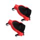 thumbnail image 1 of Soidarity 2 piezas de rodilleras universales para mantener el equilibrio y las almohadillas para ruedas fáciles de rodar de alta para patinar Cajas de color rojo en p, 1 of 6