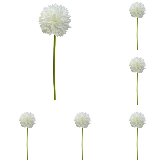 Under $5 Artificial Dandelion Stems 10-Pack Dandelion Spray For Living Room Vase Filler,Plastic (I) (10Pc)