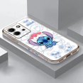 thumbnail image 3 of Smooth E-TPU Phone Case Infinix NOTE 30 12 G96 12I 11 10 10I SMART 5 6 7 8 ZERO 20 X 5G PRO Case Anime Lilo Stitch Angel Couple, 3 of 5