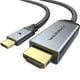thumbnail image 1 of Cable HDMI Warky 4K 60 Hz USB C a HDMI Thunderbolt 3/4/5 de 1 m, 1 of 9