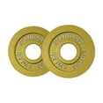 thumbnail image 5 of 85LB Gold Olympic Steel Plates - 2 Inch Barbell Standard  Weight in Premium Gold Finish, 5 of 8