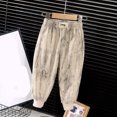 thumbnail image 5 of Xihbxyly Pantalones de Pana, Suaves y Cálidos, Ajustados, Elegantes E Informales, Ideales para Actividades Al Aire Libre, para Senderismo, Camping y Running. de 6 Meses a 6 Años. Fácil de Lavar a Máq, 5 of 5