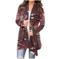 thumbnail image 2 of LOVZFMLL Cardigan pour Femmes Imprimés Halloween Cardigan à Manches Longues Veste, 2 of 7