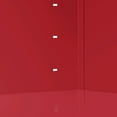 thumbnail image 6 of Sandusky Welded Steel Freestanding Bookcase Storage Cabinet, Red, 6 of 6
