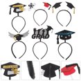 thumbnail image 5 of CIMAXIC Party 6Pcs Graduation Headband Decorative Graduation Party Hair Hoop Photo Prop for Gift,8.86"X6.69"X0.2", 5 of 5