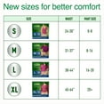 thumbnail image 2 of Depend FIT-FLEX Incontinence Underwear for Women, Maximum Absorbency, L, 2 of 10
