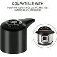 thumbnail image 4 of 2 Pack Steam Release Valve, Universal Pressure Valve Release Handle for Instant Pot 3, 5, 6, 8 Qt Quart, Electric Pressure Cooker Valve Replacement Part Steam Release Accessories, 4 of 8