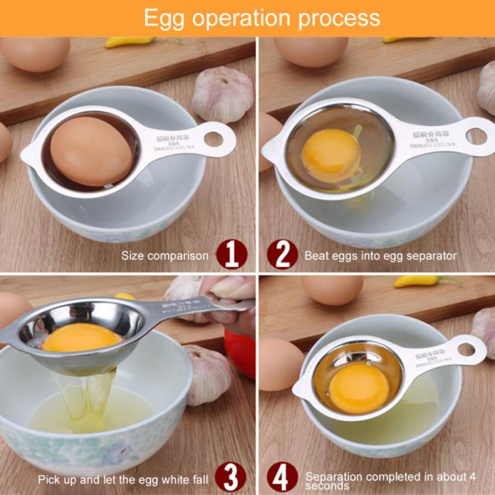 Wheat Stalk Egg White Separator Egg Yolk Egg Egg Filter Kitchen Baking Egg Yolk Egg White Filter Divider Sieve Kitchen Tool