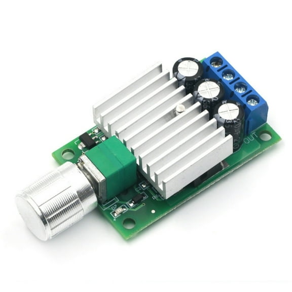 Mini DC Motor PWM Speed Controller Module PWM Voltage Regulator Adjustable Switching Module for 4.5V-35V Motors