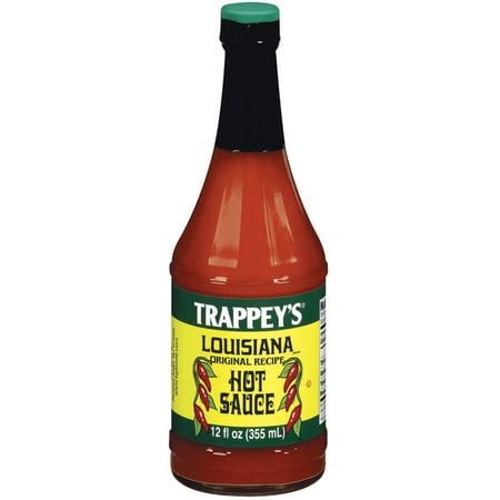 (4 Pack) Trappey's Louisiana Hot Sauce, Original, 12