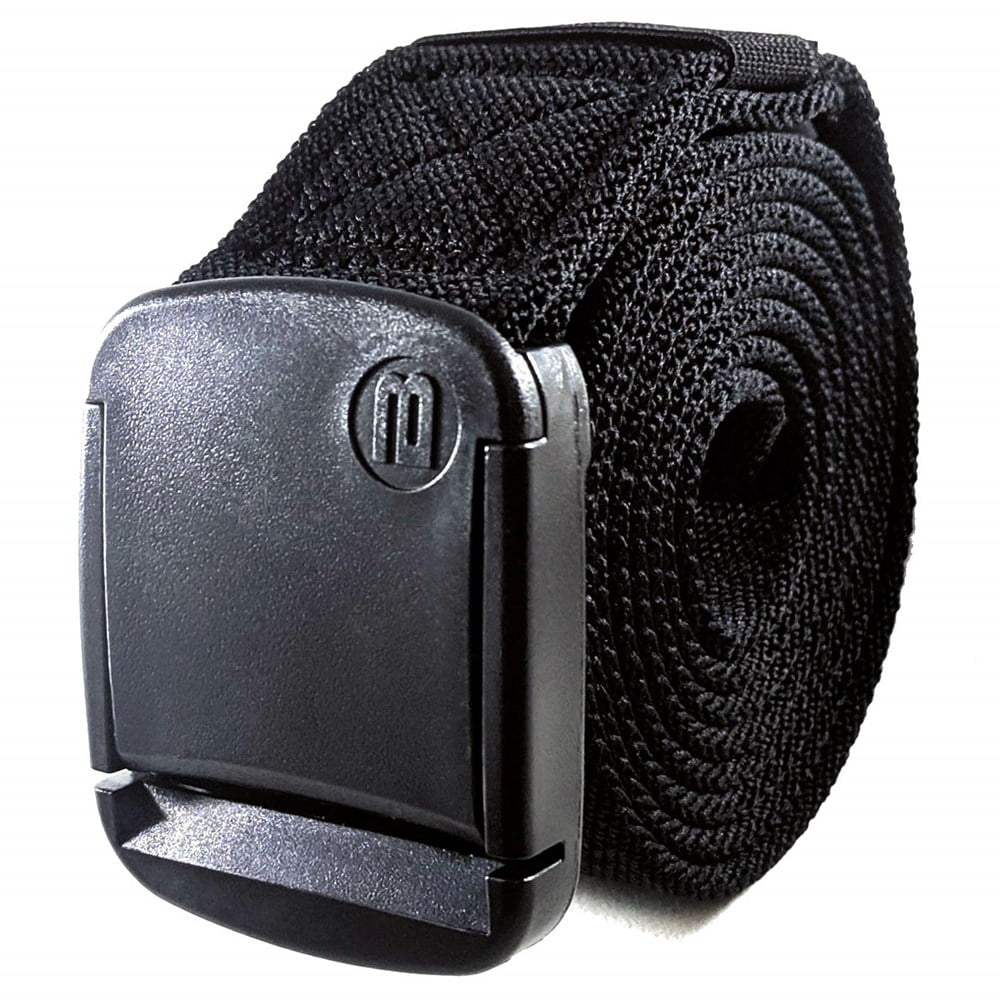 Modern Fashion 3XL, Black BETTA 1.5 Inch Wide Mens Elastic Stretch Belt ...