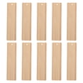 thumbnail image 1 of MasteelfCA 10pcs Blank Bamboo Bookmark DIY Bamboo Blank Bookmark DIY Craft Decoration, 1 of 8