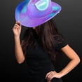 thumbnail image 6 of Censtreet LED Light up Cowboy Hat Glow in The Dark Cowgirl Hats Party Festival Colourful Cowboy Hat, 6 of 6