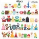 thumbnail image 2 of Juego de 48 figuras de acción de Super Mario Bros en PVC, modelos de muñecos, Luigi, Yoshi, Donkey Kong, seta, para niños, regalos de cumpleaños, 2 of 4
