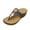 Blue, variant on Hurxie Flat Sandals for Women Dressy: Summer Comfortable Dress Thong Flats Sandal Beige 6