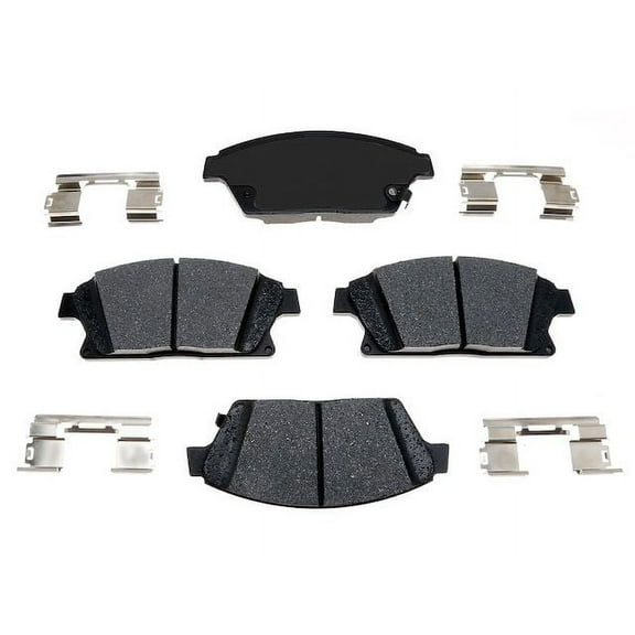 Front Brake Pad Set - Compatible with 2015 - 2017 Chevy Trax 2016
