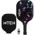 thumbnail image 1 of Pickleball Paddle MTEN con superficie de fibra de vidrio con funda USAPA App, 1 of 7
