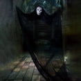 thumbnail image 6 of LIWEN Halloween Ornaments Eye-catching Lighting Effect PP Halloween Hanging Ghost Decorations for Home, 6 of 8