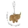 thumbnail image 2 of Adorable Cow Themed Succulent Planter with Animal Stand Decorative Indoor Keychain Holder for, 2 of 3