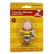 Peanuts Charlie Brown Bendable Charm Keychain
