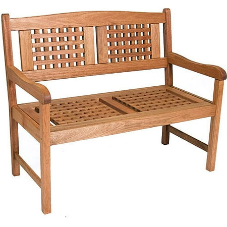 Portoreal FSC Eucalyptus Wood Outdoor Bench