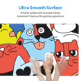 thumbnail image 5 of Xecao Funny Cats for Mouse Pad - Waterproof Extended Contour Mouse Mat, Large Gaming Mousepad Laptop Keyboard Mat with Non-Slip Rubber Base, 5 of 8