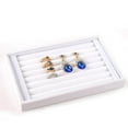 thumbnail image 3 of Milaget Jewelry Tray Organizer Storage Display Tray for Drawer Stackable Jewelry Display White, 3 of 4