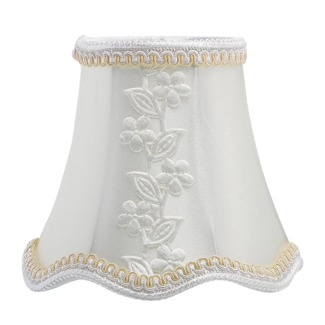1pc tela de arte lámpara sombra chic colgante cubierta de luz lámpara de mesa lámpara de pie lampara