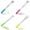 blue+red+green+yellow, variant on New Years Eve Glow Sticks Toys Party Favors Supplies for Kids-1 Pack,Light Up Fiber Optic Wand for Toddlers,Happy New Year Neon Accessories Decorations for Party,Carnivals,Wedding,Birthday,Camping