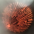 thumbnail image 3 of Te Amo Juego De Collar En 100 Idiomas Colgante De Bola Astronómica Giratoria Collar De Pareja De Proyección Un Regalo Romántico para Ella-Oro brillar Electrónica, 3 of 4