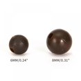 thumbnail image 2 of Carp Fishing Beads 50pcs/lot Round Soft Rubber Black Green Brown Grey Carp Fishing Rig Beads 6mm/8mm, 2 of 6
