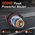 thumbnail image 3 of Electric Scooter for Adults, 10" Biger Tires,Max 22Mph,500W Motor,21-28 Miles Range, Folding E-Scooter with Dual Suspension, 3 of 9