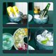 thumbnail image 4 of Bandeja para moldes de hielo, moldes para cubitos de hielo de silicona de alta calidad súper flexibles para whisky, cócteles, bebidas, té helado y café azul Rojo Verde Cocina, Decoración y Otros, 4 of 4