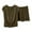 Khaki, variant on Timegard Summer Outfits for Women Lightweight Soft Loungewear V Neck Shorts Loose Solid Color Pjs Sets