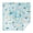 White-5, variant on 60x60in(152x152cm) Square Tablecloth, Waterproof Polyester Table Cover, Wrinkle Resistant & Washable Fabric for Dining, Kitchen, Picnic, Daisy Flowers Print