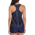 thumbnail image 3 of DPTALR Ensemble Tankini Conservateur à Imprimé pour Femmes, Maillot de Bain Deux Pièces, 3 of 7